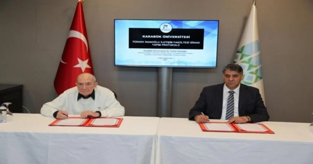 Türker İnanoğlu İletişim Fakültesi İçin İmzalar Atıldı