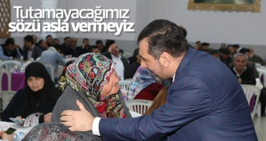 Tutamayacağımız sözü asla vermeyiz 