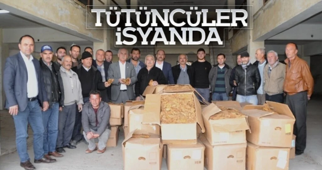 Tütüncüler  isyanda 