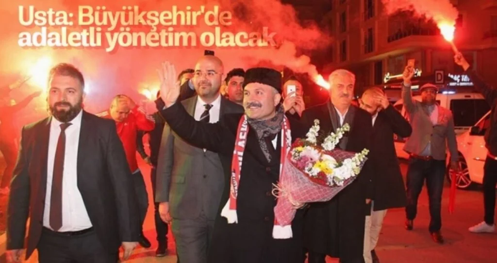 Usta: Büyükşehir'de adaletli yönetim olacak 