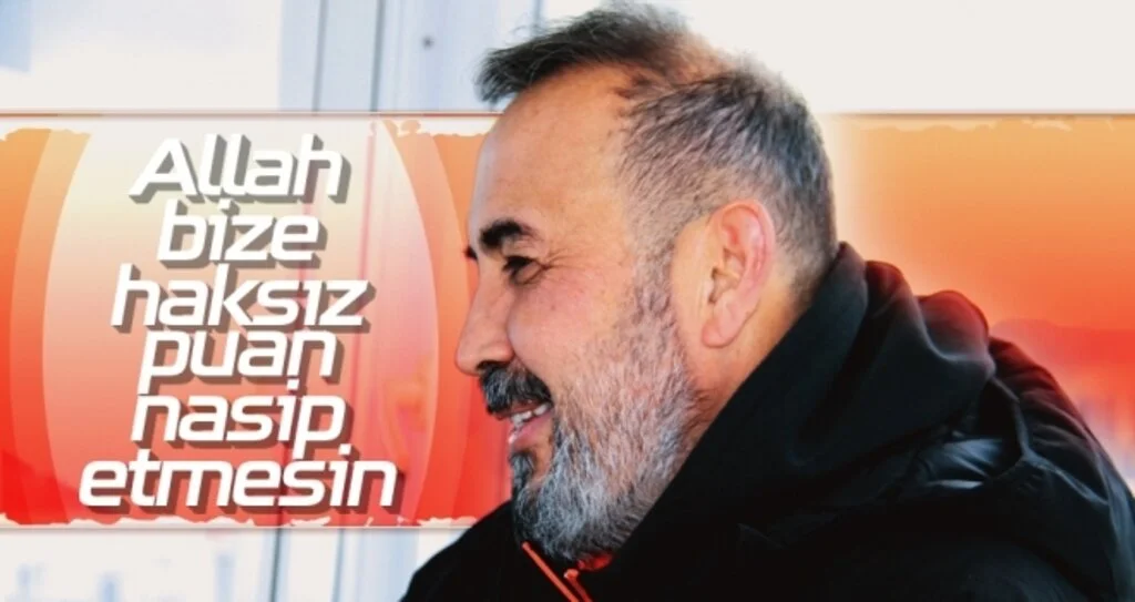 Uyanık: Allah bize haksız puan nasip etmesin