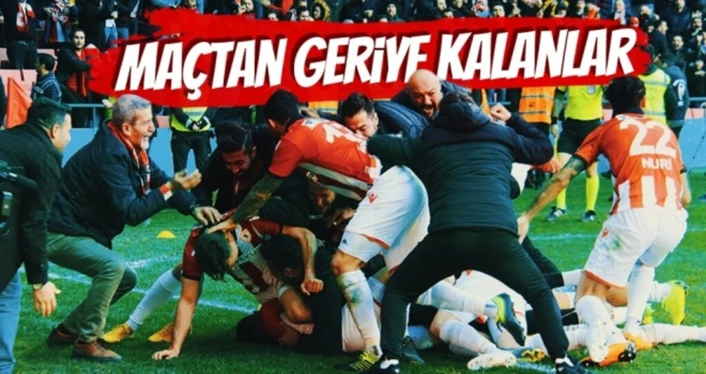 Yılport Samsunspor - Bayrampaşa Maçından Geriye Kalanlar