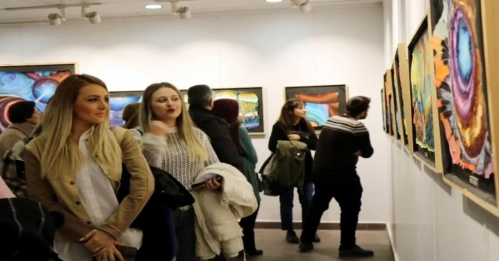 “Yüzde 100” Resim Sergisi Açıldı