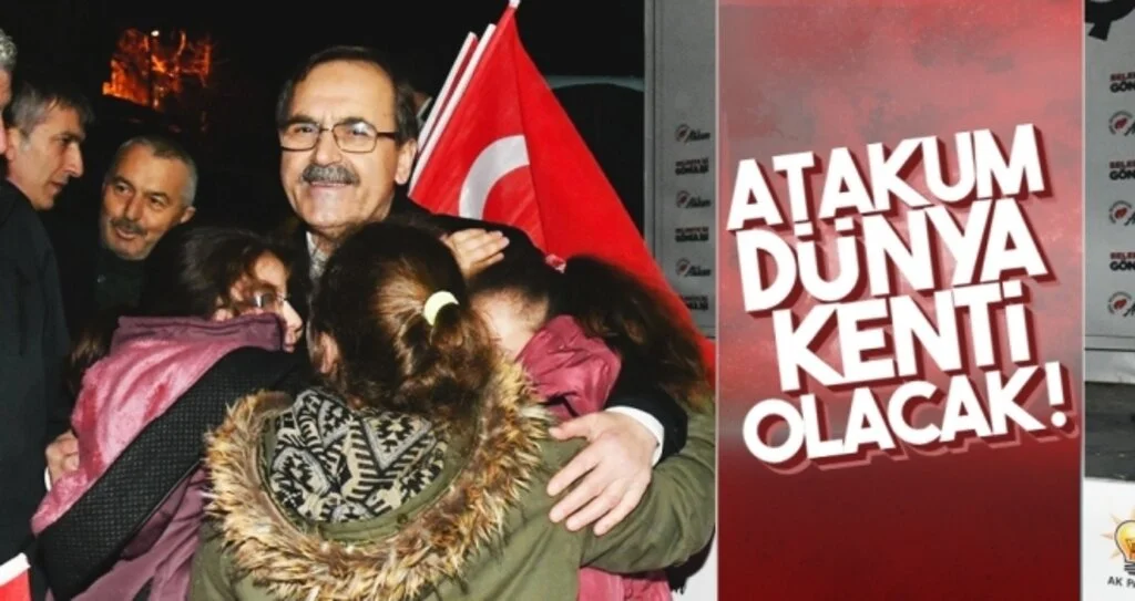 Zihni Şahin'den coşkulu mitinglerde iddialı sözler: ATAKUM, DÜNYA  KENTİ OLACAK ! 