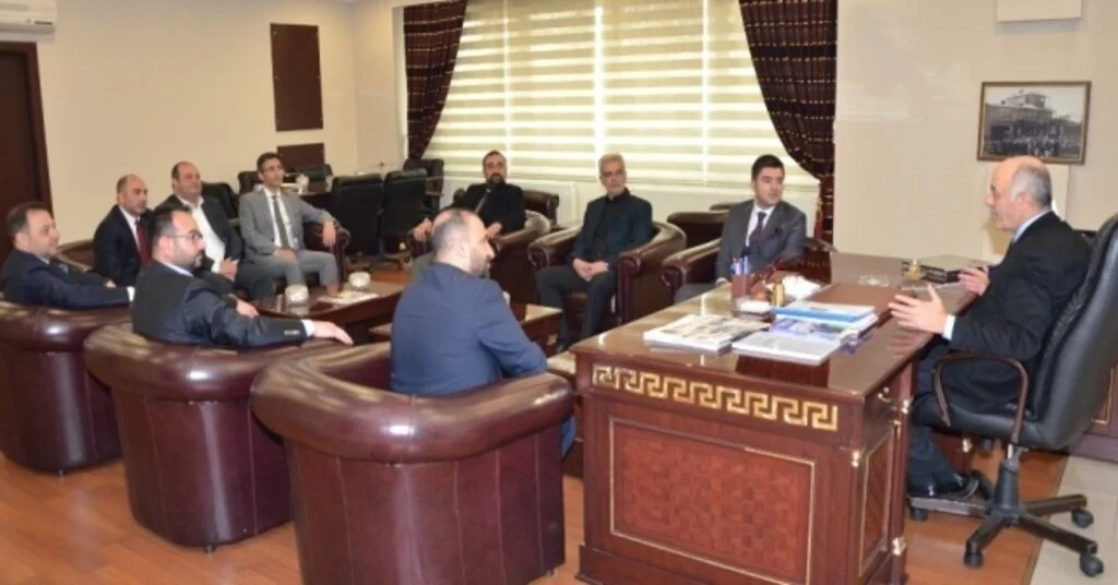 1. Osbnin Yeni Yönetiminden Etsoya Ziyaret