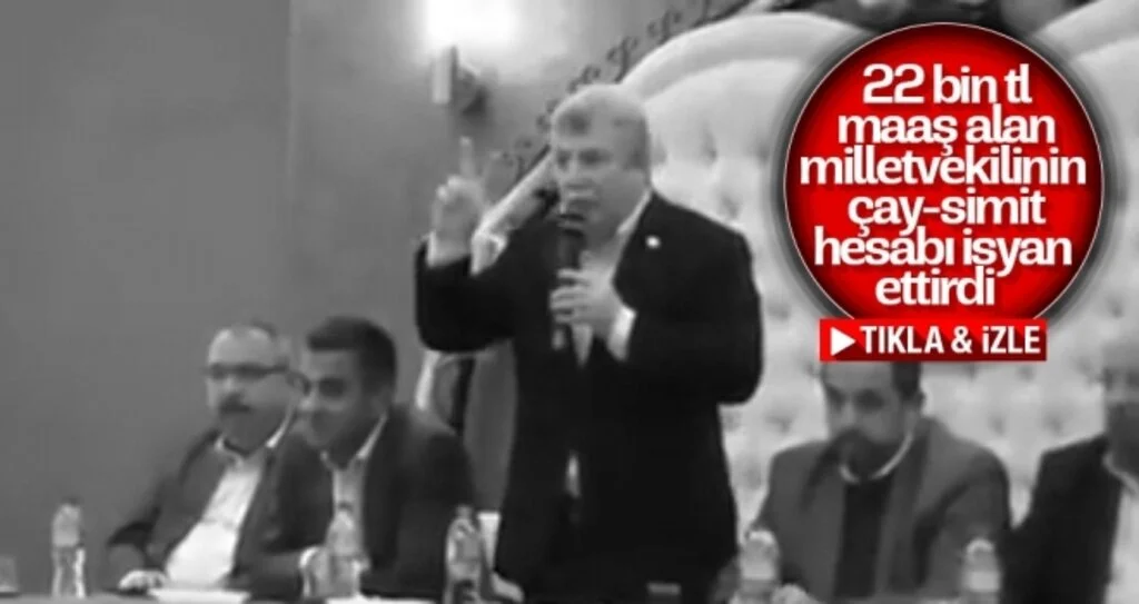 22 Bin TL Maaş Alan Milletvekili Akbaşoğlu'nun Çay-Simit Hesabı İsyan Ettirdi