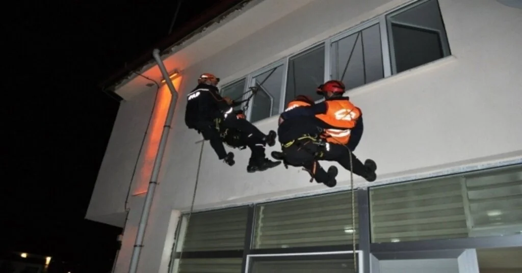 Afaddan Dpü, Akuk Ve Genç Kızılay Topluluklarıyla Tahliye Ve Kurtarma Tatbikatı