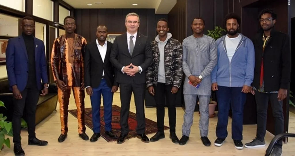 Afrika'dan Samsun'a okumaya geldiler 