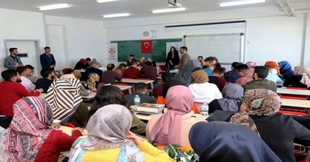 Ağrıda Kitap Ödüllü Lugat Bilgisi Ve Osmanlıca Okuma Yarışması Düzenlendi