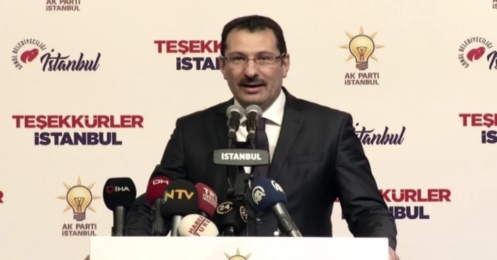 Ak Parti Genel Başkan Yardımcısı Ali İhsan Yavuz: 309 Sandıkta 17 Bin 410 Oy Ak Partiye Değil Başka Partiye Kaydedilmiştir
