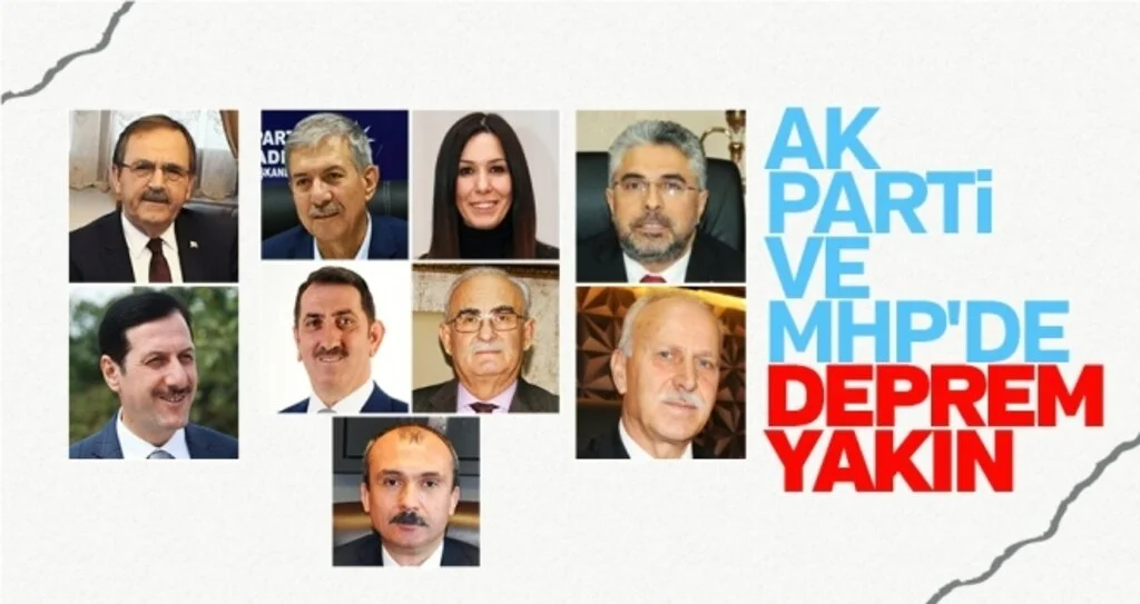 Ak Parti ve MHP'de Deprem Yakın