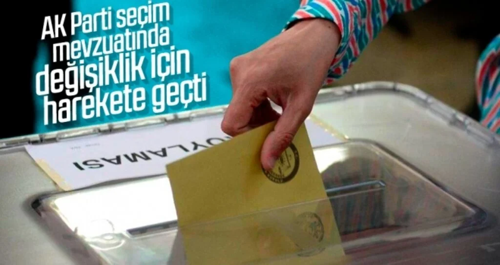 AK Parti Yeni Seçim Mevzuatı Hazırlıklarına Başladı