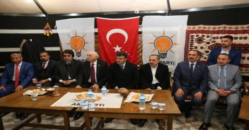 Ak Partiden Tanışa Tebrik Ziyareti