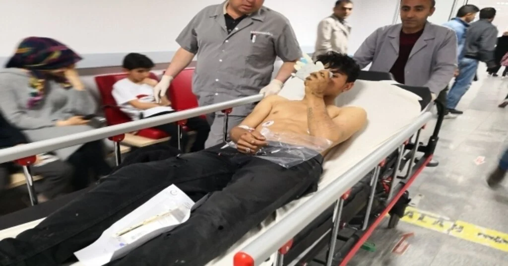Aksarayda Tüfekli Kavga: 1 Yaralı