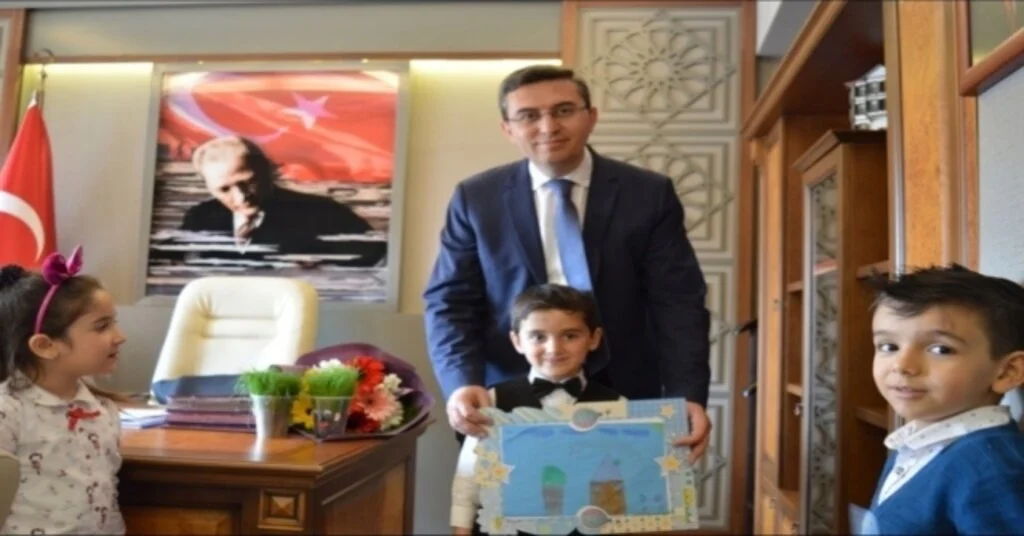 Anaokulu Öğrencileri Kaymakam Keçeli Yi Ziyaret Etti