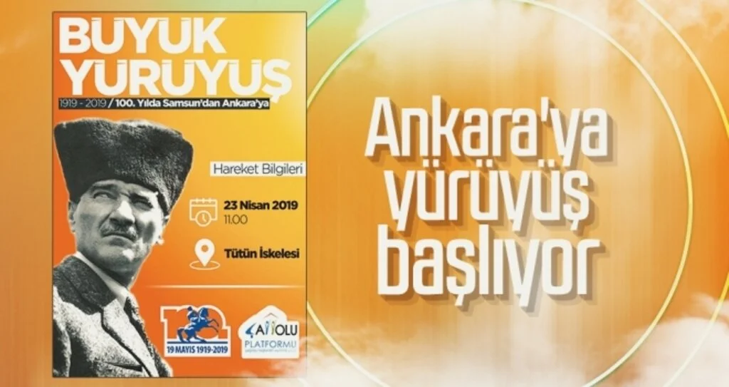 Ankara'ya yürüyüş başlıyor 