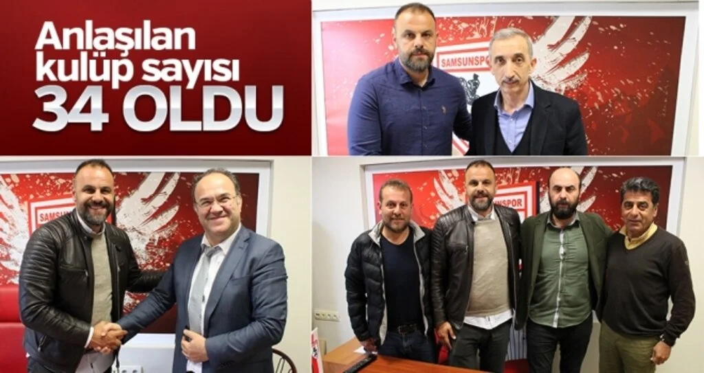 Anlaşılan kulüp sayısı 34 oldu