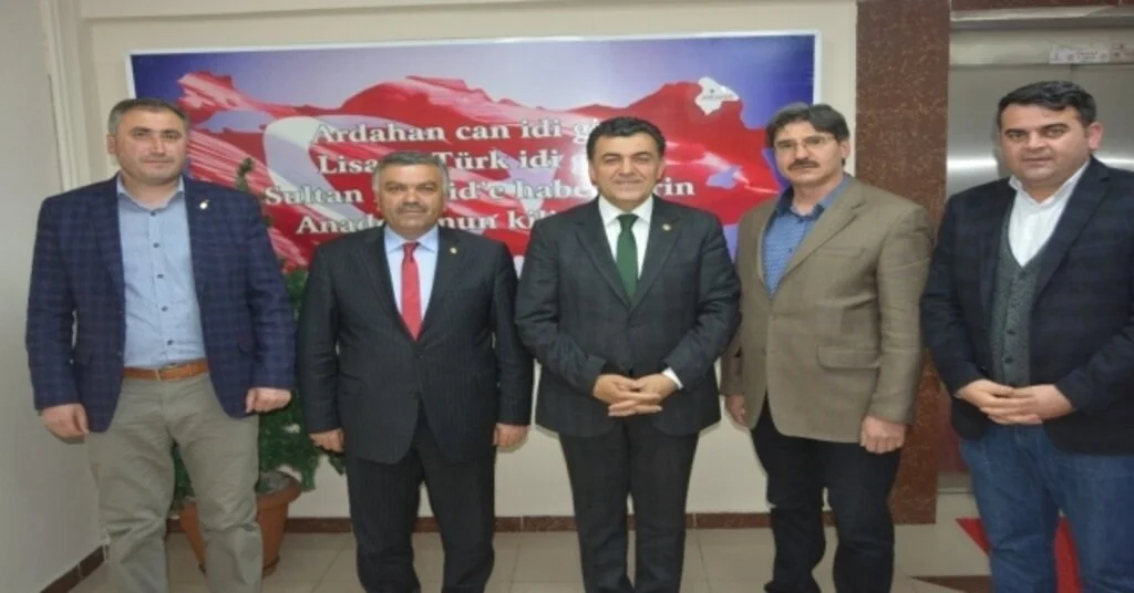 Ardahan Esnaf Ve Sanatkarlar Odaları Birliğinden Başkan Demire Ziyaret