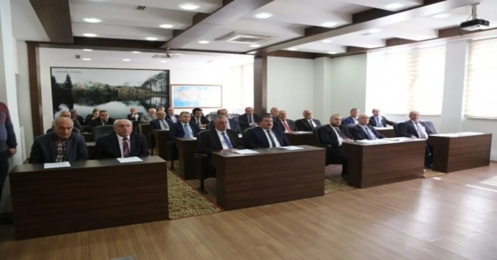 Artvinde İl Genel Meclisi İlk Toplantısını Yaptı
