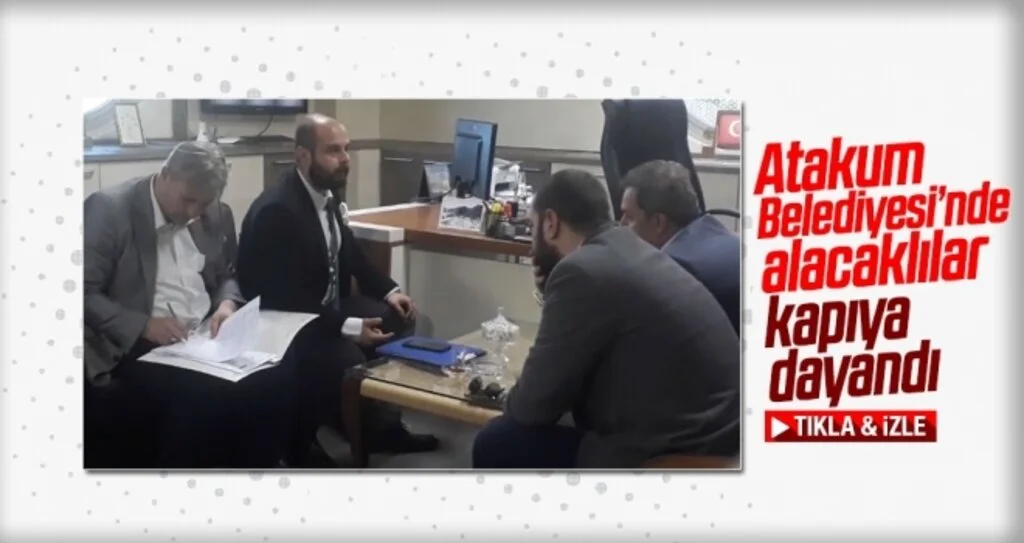 Atakum Belediyesi'nde alacaklılar kapıya dayandı!  