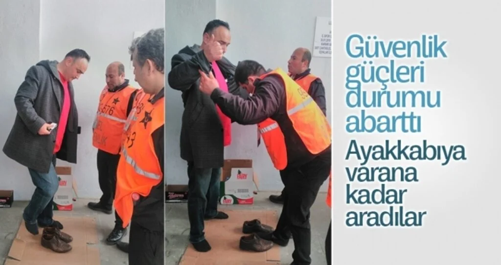 Ayakkabıya varana kadar aradılar
