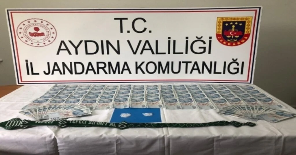 Aydın Jandarması Uyuşturucu Ve Sahte Paraya Geçit Vermedi