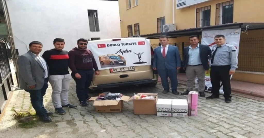 Aydından Hakkarili Miniklere Destek