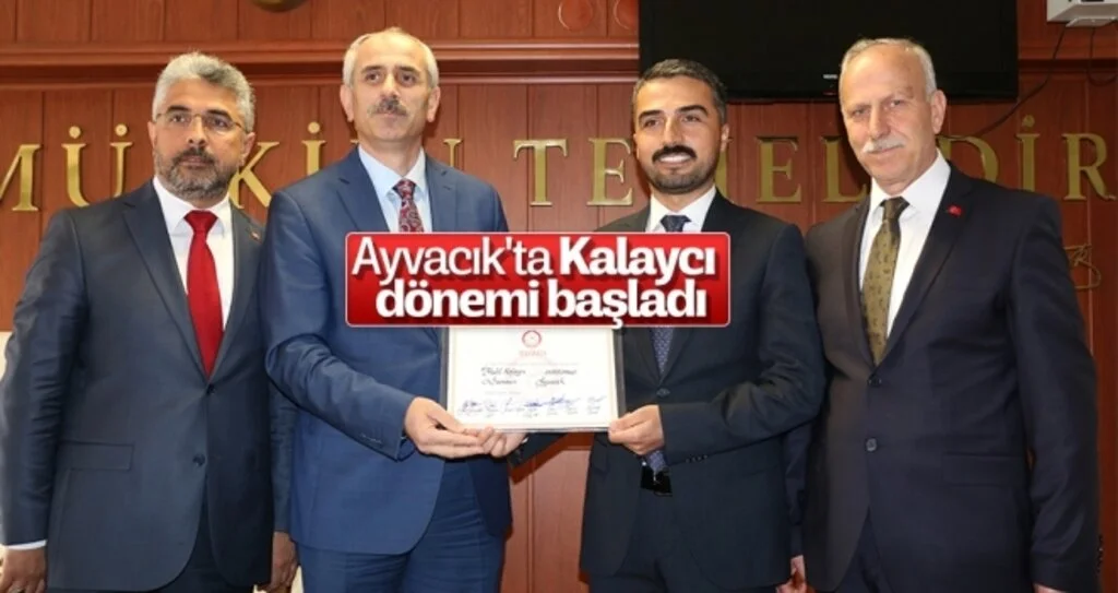 Ayvacık'ta Kalaycı dönemi başladı