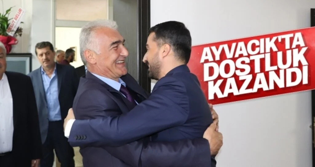 Ayvacık'ta dostluk kazandı