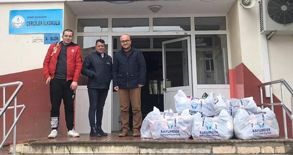 Bafra Umut Derneği yine umut oldu 