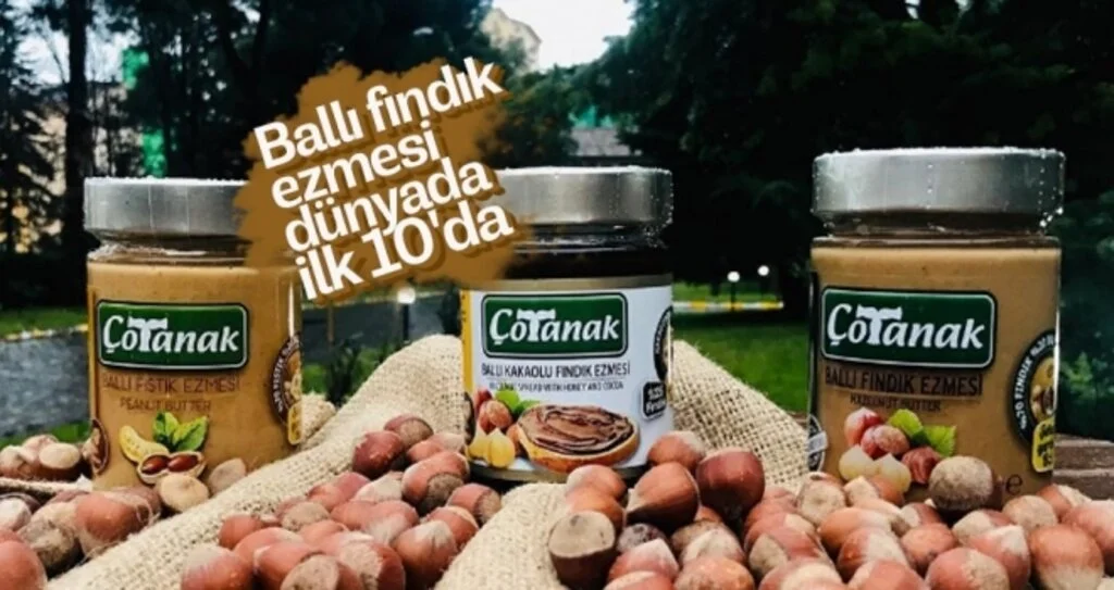Ballı fındık ezmesi dünyada ilk 10'da