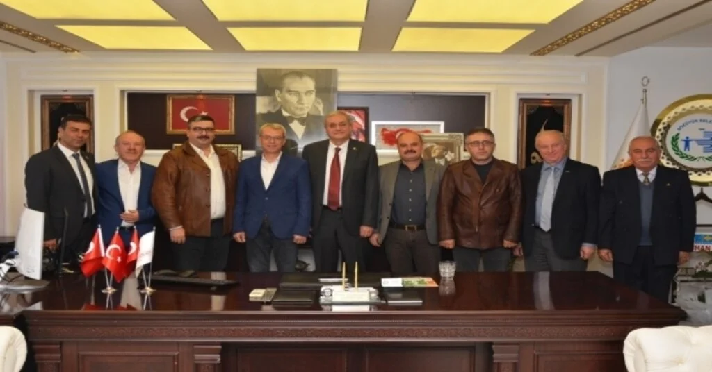 Başkan Bakkalcıoğluna Ziyaretçi Akını