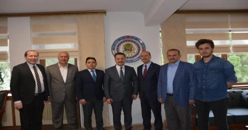 Başkan Bozkurt Ve Kaymakam Kayadan Vali Şentürke Ziyaret