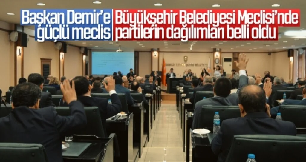 Başkan Demir’e güçlü meclis