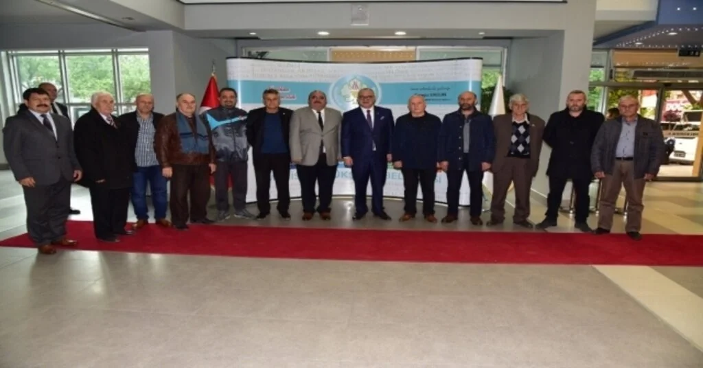 Başkan Ergün Tebrikleri Kabul Etti