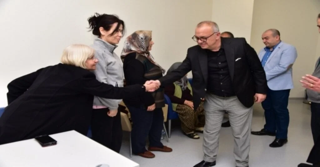 Başkan Ergünden Geçmiş Olsun Ziyareti