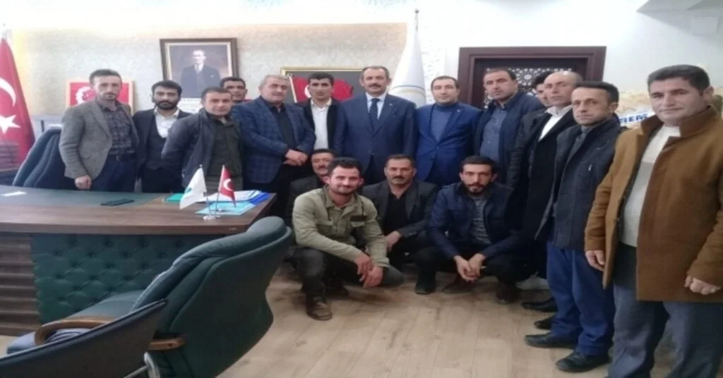 Başkan Kahramandan Başkan Tanışa Ziyaret