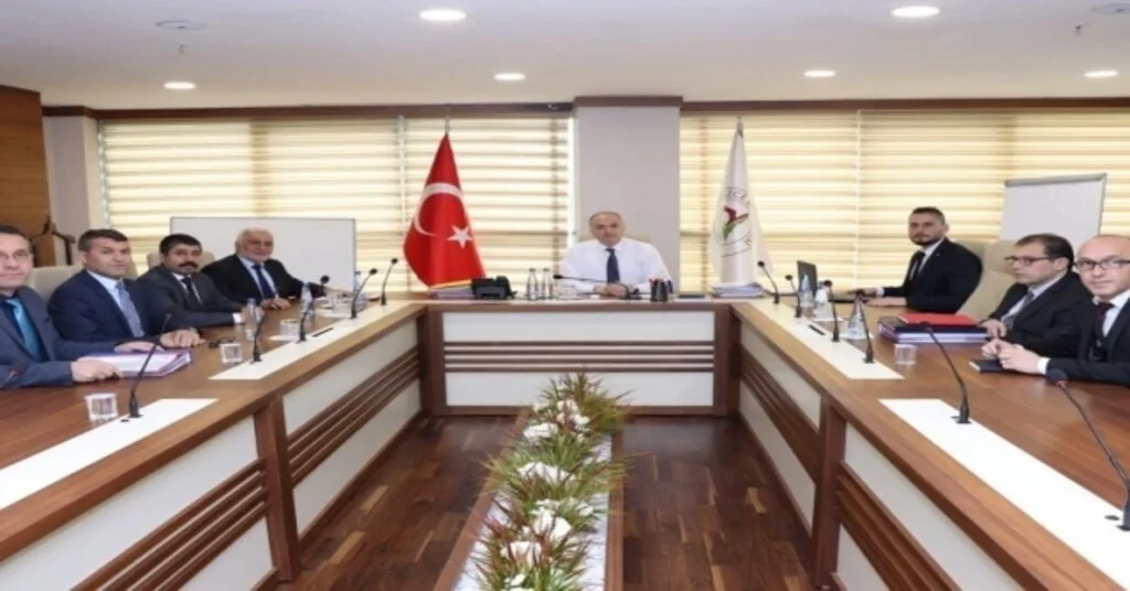 Başkan Özlüden İstişare Toplantısı