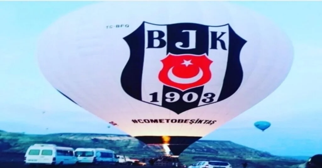 Beşiktaş Balonu Kapadokyada Havalanmaya Başladı