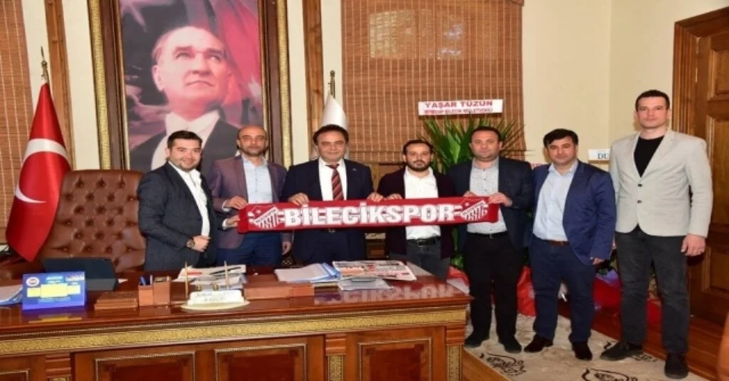 Bilecikspor Yönetiminden Başkan Şahine Ziyaret