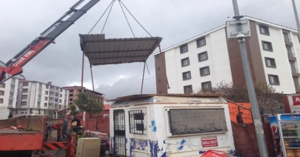 Bingölde Kaçak Yapılara Müdahale