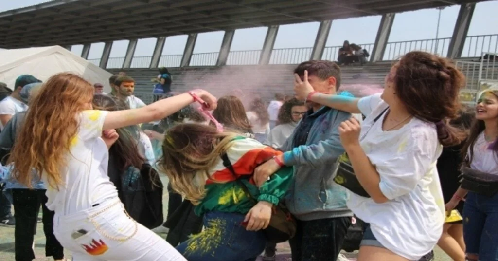 Boya Festivalinde Renkli Görüntüler Oluştu