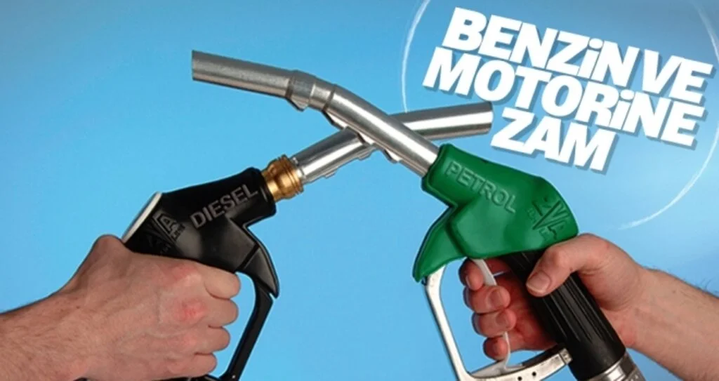 Bu Geceden İtibaren Geçerli Olmak Üzere Benzin ve Motorine Zam Geldi