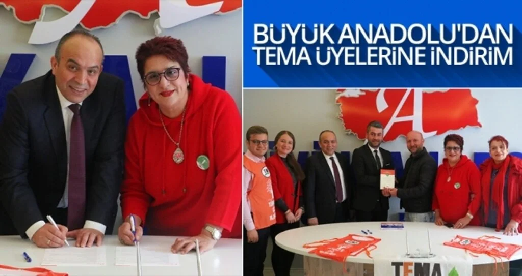 Büyük Anadolu'dan TEMA Üyelerine İndirim