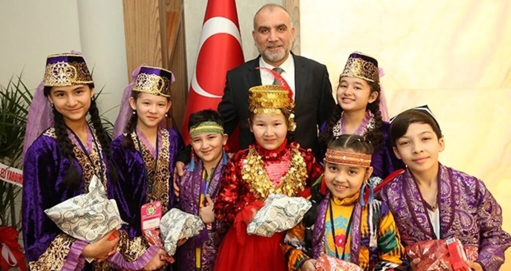 Canik Belediye Başkanı İbrahim Sandıkçı'ya Özbek misafir