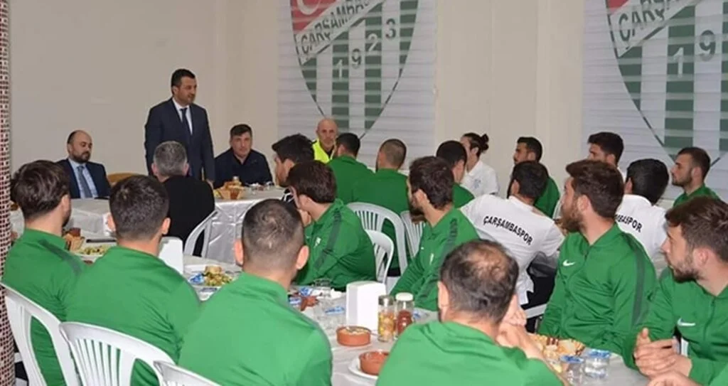 Çarşambaspor'da Moral Yemeği