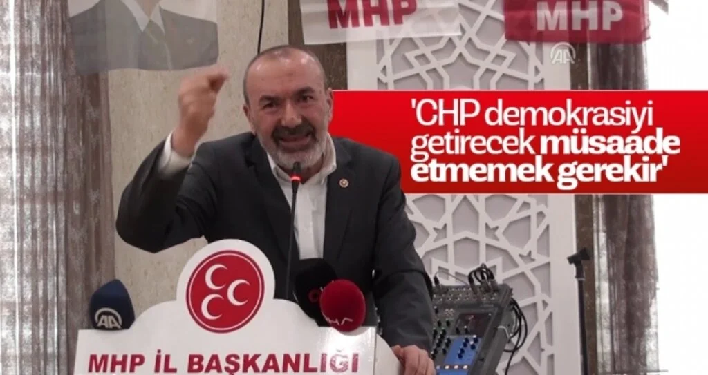 'CHP demokrasiyi getirecek müsaade etmemek gerekir'