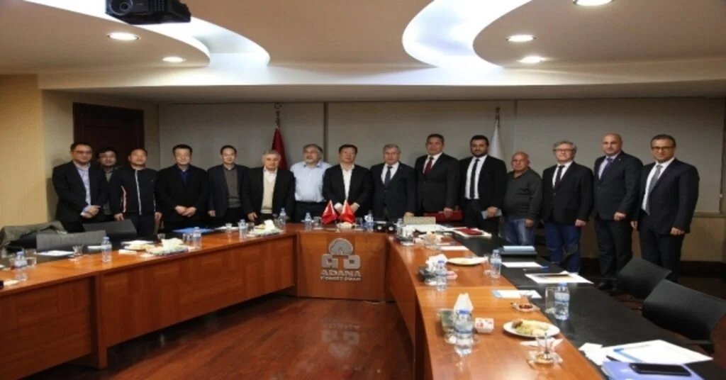 Çin İle Adana Arasında Ticaret Köprüsü Kuruluyor