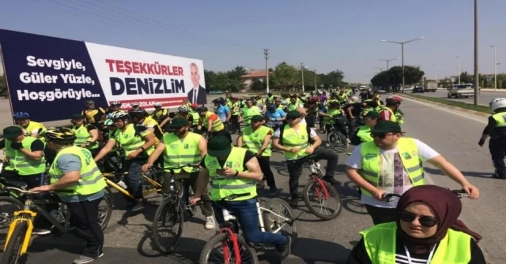 Denizlide Pedallar Sağlıklı Yaşam İçin Döndü