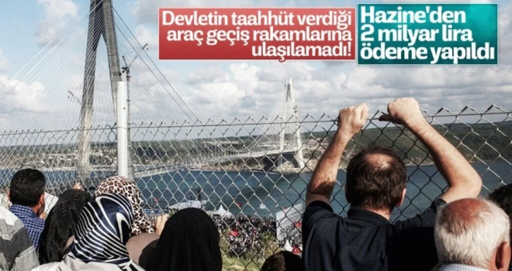 Devletin Verdiği Araç Geçiş Rakamlarına Ulaşılamadı! Hazine'den 2 Milyar Lira Ödeme Yapıldı